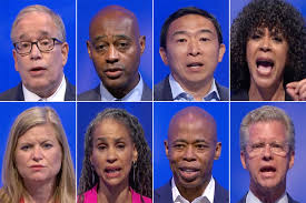Eric adams and andrew yang play nice as voters head to the polls to choose mayor. 35ht4jk Qfl1tm