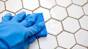 Grout on bathroom or kitchen floors and in between. How To Clean Grout So It Looks Brand New Realtor Com
