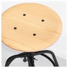Kullaberg Stool Pine Black Ikea In 2020 Stool Ikea Foot Rest