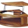 I put a projector on that lifting feature and it is the perfect height for the projector to project baja round coffee tablebaja round coffee table. 3