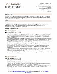 Browse our new templates by resume design, resume format and resume style to find the best match! Safety Supervisor Resume Samples Qwikresume