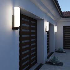 Cosmo Led Outdoor Wall Light Led Outdoor Wall Lights Modern Outdoor Lighting Outdoor Walls