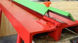 Diy Make A Big Pro Sheet Metal Bending Tool Sheet Metal Brake Youtube Metal Bending Tools Metal Bending Sheet Metal Bender