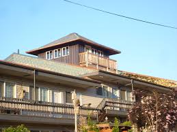 Our roof cupolas are available in a large variety of materials including maintenance free cellular. Cupola From Garage Roof Closeup Kailash Ecovillage