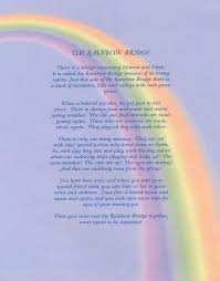 Feel free to download it and share with someone in need. Freckledpaws Com Rainbow Bridge Rainbow Bridge Poem Rainbow