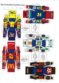 The drivers divide the purse with first and second place drivers being paid the most. 130 Nascar Paper Models Ideas Paper Models Nascar Paper Car