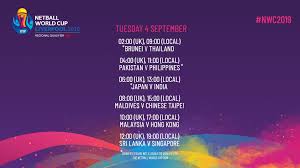 This entry was posted in malaysia fifa 2018 schedule russia world cup on june 7, 2018 by paras. Netball World Cup On Twitter The Preliminaries Round 1 Have Now Played Out With Sri Lanka Singapore Malaysia And Hong Kong Seeded Into Group E Giving Us Our 4 Teams