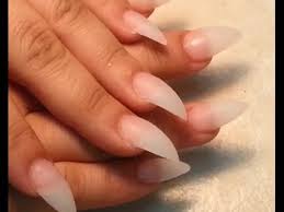 Check out our stiletto nails selection for the very best in unique or custom, handmade pieces from our acrylic & press on nails shops. How To Stiletto Acrylic Finger Nails Shape Youtube