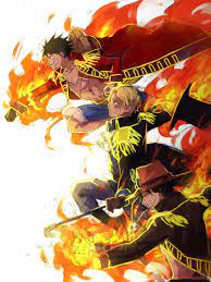 asl brothers portgas d ace sabo monkey d luffy one piece one piece ace sabo one piece one piece drawing