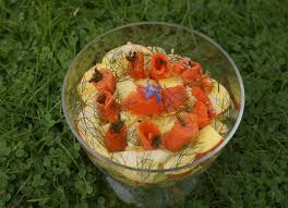 Salade Vitaminee D Automne Au Saumon Fume Art De Vivre Saumon Fume Saumon Salade D Automne