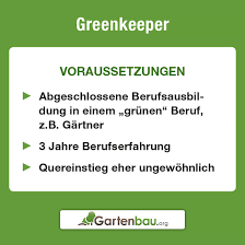 Sie suchen einen experten für einen. Was Macht Ein Greenkeeper Aufgaben Ausbildung Gehalt