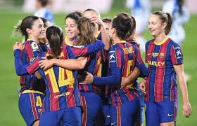 A seleção espanhola de futebol feminino é uma seleção de mulheres que representa a espanha no futebol feminino. Na Volta Ao Camp Nou Apos 50 Anos Barcelona Feminino Goleia O Espanyol No Derby Catalao Veja Gols Futebol Internacional Ge