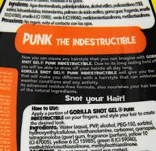 Now you can create any hairstyle that you can imagine with gorilla snot gel punk indestructible. Moco De Gorila Gel Extreme Hold 340g Gelb Styling Produkt Amazon De Beauty