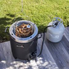 This propane outdoor deep fryer's features: Char Broil The Big Easy Oil Less Turkey Fryer Lowe S Canada