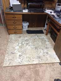 diy heavy duty office chair mat 4 x4 for only 40 compared to the 200 heavy duty plastic mats all you need i chair mats office chair mat wooden chair plans