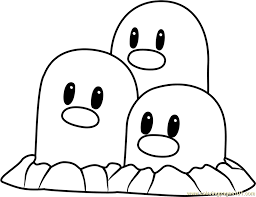 Free pokemon coloring pages for you to color in. Dugtrio Pokemon Go Coloring Page For Kids Free Pokemon Go Printable Coloring Pages Online For Kids Coloringpages101 Com Coloring Pages For Kids