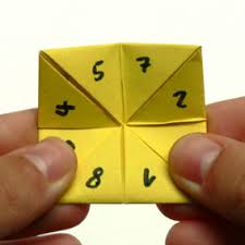 In diesem video zeige ich euch wie man ein kleines, lustiges spiel für unterwegs faltet und beschriftet. Origami Gegenstande Falten Himmel Und Hoelle Fur Kinder