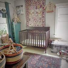 The interior is minimalistic with bohemian decors to make it more interesting. 13 Modern Boho Nurseries