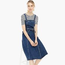 J Crew Button Front Trench Dress In Stretch Denim Right Side View Zoomed In 2020 Women Dresses Casual Summer Trench Dress Denim Midi Dress