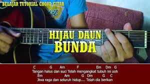Hijau daun meski kau bahagia di 2021 lirik lagu lagu lirik from id.pinterest.com. Hijau Daun Bunda Tutorial Chord Gitar Versi Nada C Youtube