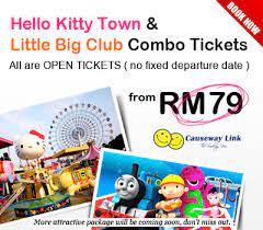 Singapore hello kitty town shuttle bus. Hello Kitty Town Little Big Club Combo Tickets From Rm79 Only