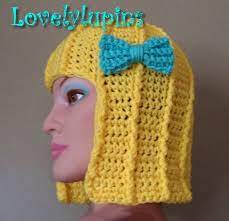 Hair Hat Wig Hat Crochet Pattern Costume Cute Stylish Etsy Crochet Costumes Crochet Hats Yarn Wig