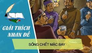 Check spelling or type a new query. Giáº£i Thich Nhan Ä'á» Sá»'ng Cháº¿t Máº·c Bay Cá»§a Pháº¡m Huy Tá»'n