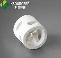 38mm Drying Tower Random Packing Ceramic Pall Ring