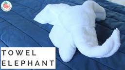 Image result for towel folding elephant