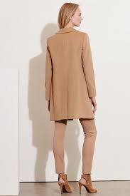 White stuff brown hopewell coat. Lauren By Ralph Lauren Wool Blend Reefer Coat Regular Petite In Camel Natural Lyst