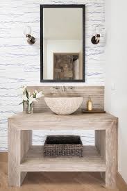 We have a stunning selection of rustic vanities, medicine cabinets, linen cabinets, and more. Log Cabin Powder Room With Bowl Sink Country Bathroom