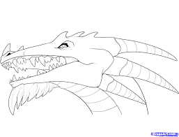 Printable baby dragons coloring pages for kids 2014 2014 printable baby dragons coloring pages for kids to print out quickly. Realistic Dragon Head Easy Dragon Coloring Pages Novocom Top