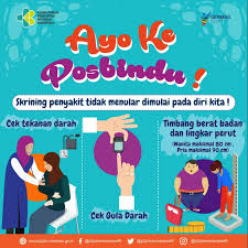+62 21 424 7608 fax : Ayo Ke Posbindu Skrining Penyakit Tidak Menular Ptm Desa Akah