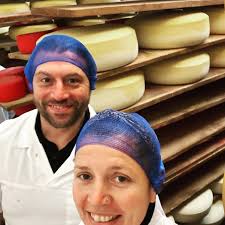 🧀 Crafting unforgettable cheese experiences for this Glyndebourne season!  Earlier this month our Executive Chef Lee Redman and Sous Chef Cordula  Christina Peters took a trip out to visit Arthur Alsop of @