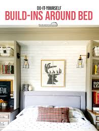 It's easier than you think. Diy Built Ins Around Bed Final Reveal Remodelando La Casa