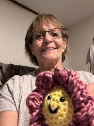 Thank you to the person who left the flower in the library