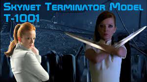 Skynet Terminator Model: T-1001 Catherine Weaver (The Sarah Connor  Chronicles ) - YouTube