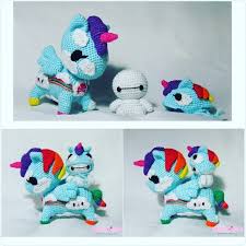 Welcome to the official tokidoki website! Amigurumi Tokidoki Unicorno Pixie And Baymax Wear Pixie Hat Hello Kitty Wallpaper Yarn Crafts Amigurumi Cute