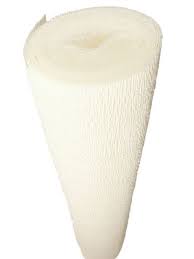 Italian Crepe Paper Roll 180 Gram 600 Bright White With Images Crepe Paper Crepe Paper Flowers Paper Flowers