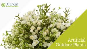 Group several artificial flower arrangements. The Ultimate Guide To Artificial Outdoor Plants