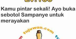 Untuk melepasnya , goyangkan handphone kamu hingga bergetar, kemudian buka ujung botol dengan mengetuk menggunakan jari. Brain Out Kamu Pintar Sekali Ayo Buka Sebotol Sampanye Untuk Merayakan Jawaban Brain Out Di Peringkat 133 Tujuwan Com