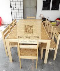 Box makanan atau dus makanan bahan artcarton full popular posts. Set Meja Makan 8 Kerusi Metarial Seni Kayu Pine Pallet Facebook