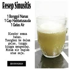 Resep Jurus Sehat Rasulullah Di Instagram Reposted From Kiekykukuh Resep Sinusitis Sinusitis Merupakan Peradangan Yang Minuman Sehat Resep Kesehatan