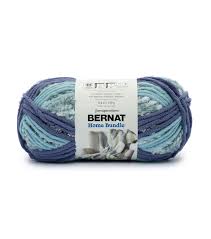 Bernat Home Bundle Yarn Morning Blue Knitting