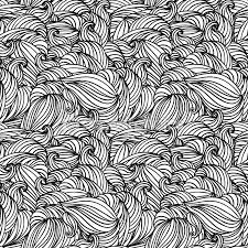 Transparent Motif Abstrait Noir Et Blanc Abstrakt Monster