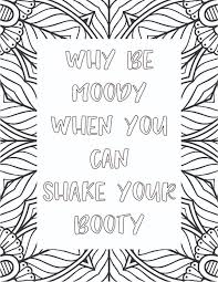 50 best printable inspirational quote coloring pages world of printables
