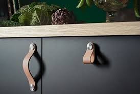 Osternas Poignee Cuir Cuir Tanne 65 Mm Ikea Poignee Cuisine Poignee Meuble Cuisine Porte Meuble Cuisine