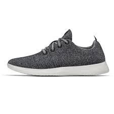 mens wool runners natural grey light grey sole