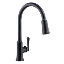 Home depot was hired to remodel my kitchen. Glacier Bay Sentio Single Handle Pull Down Sprayer Kitchen Faucet In Mediterranean Bronze 67070 4027h2 The Home Depot Kitchen Faucet Kitchen Faucets Pull Down Faucet