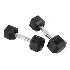 Mancuernas hexagonales de goma de alta calidad para gimnasios y box, ideales para entrenamientos de. Par De Mancuernas Hexagonales De Acero Y Caucho De 4 Hasta 30 Kg Viok Sport